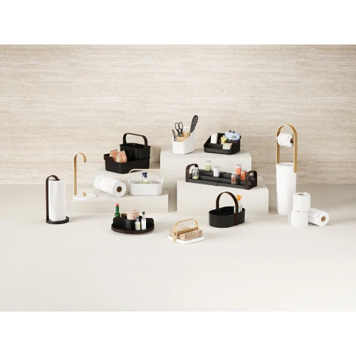 Органайзер bellwood, 29х20 см, черный/орех