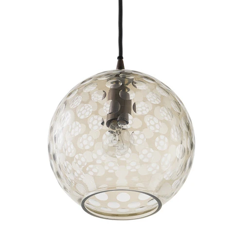 Светильник подвесной mystic aura, D22 см, коричневый