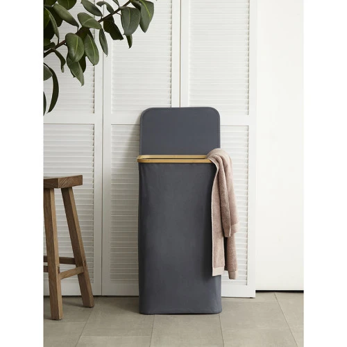Корзина для белья neat tall, 41х35х74 см, серая