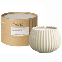 Свеча ароматическая italian cypress из коллекции edge, бежевый, 30 ч