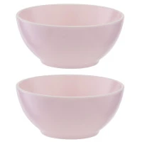 Набор чаш simplicity, 470 мл, розовые, 2 шт.