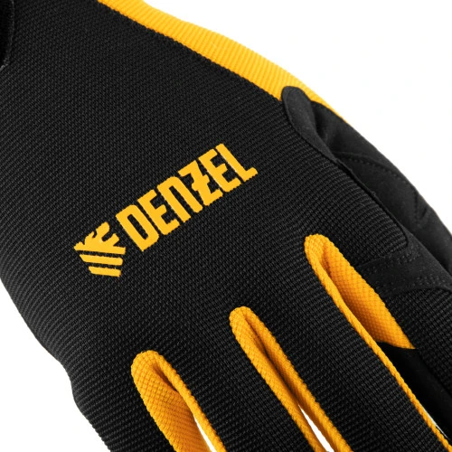 Перчатки универсальные на липучке, размер 9 Denzel