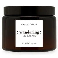 Свеча ароматическая the olphactory, wandering, goji black tea, 60 ч