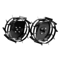 Грунтозацепы 425/200 мм, посадка круг 30 мм, комплект 2 шт Denzel