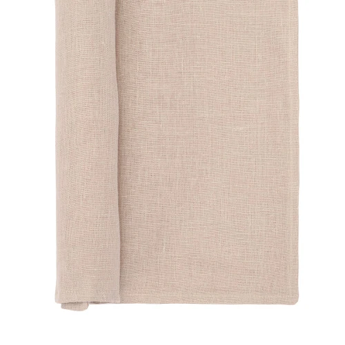 Салфетка под приборы из стираного льна бежевого цвета из коллекции essential, 35х45 см