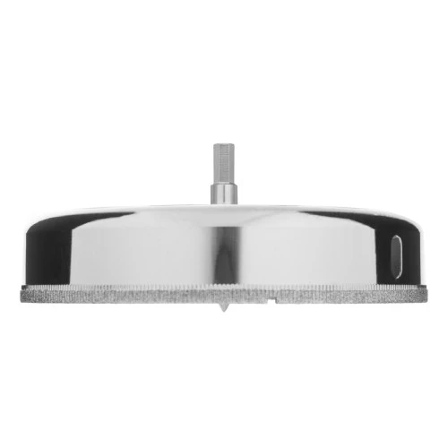 Сверло по керамической плитке и стеклу, 140 х 55 мм, шестигранный хвостовик, с центрующим сверлом Сибртех