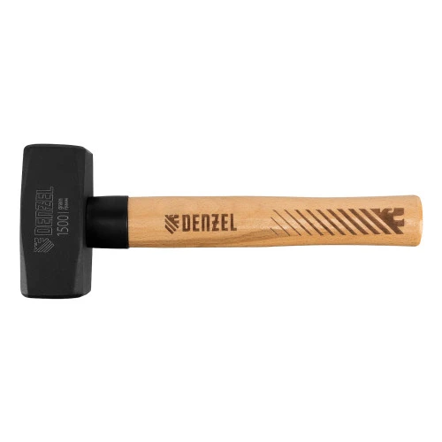 Кувалда, 1500 г, кованая головка, буковая рукоятка Denzel