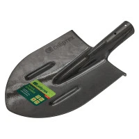 Лопата штыковая, 205х290, ребра жесткости, рессорная сталь, 0,7 кг, без черенка// Сибртех