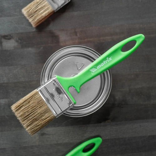 Кисть флейцевая "Работы по дереву" Color Line 50 х 12 мм Matrix