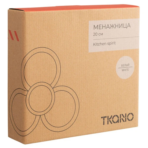 Менажница белого цвета из коллекции kitchen spirit