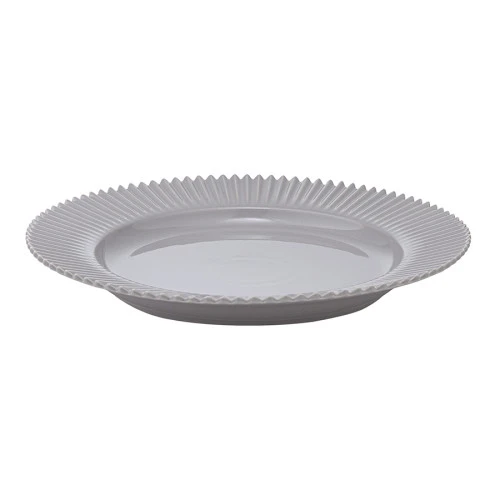 Набор из двух тарелок темно-серого цвета из коллекции edge, 21 см