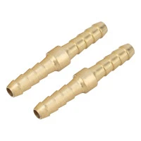 Штуцер "елка" двусторонний соединительный под шланг 6 мм, 2 шт Stels