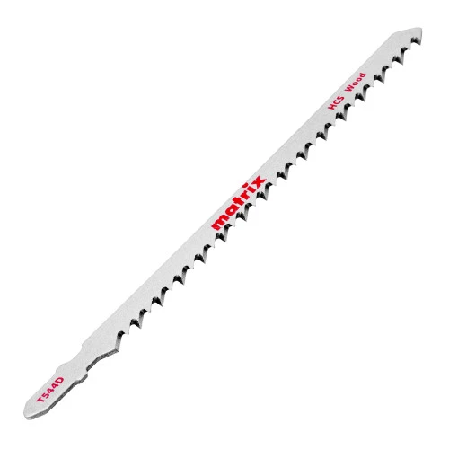 Полотна для электролобзика  по дереву, 3 шт, T544D, 125 x 4 мм, HCS Matrix