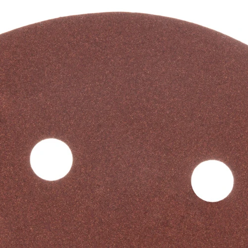 Круг абразивный на ворсовой подложке под "липучку", перфорированный, P 180, 150 мм, 5 шт Matrix