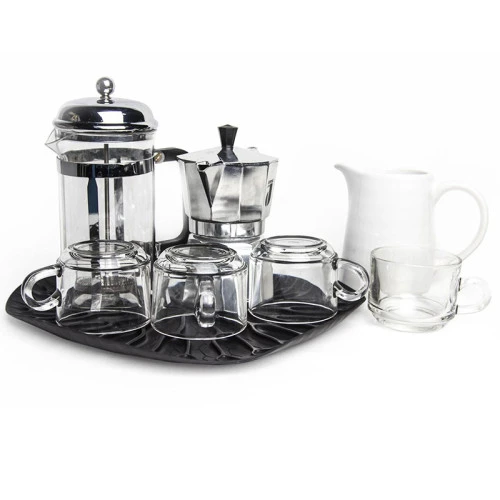 Сушилка-поднос lotus черная