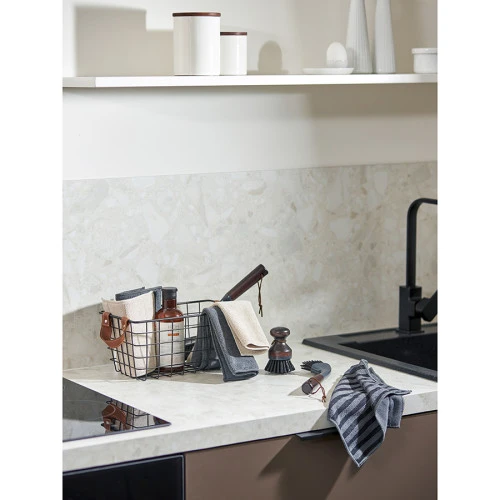 Набор салфеток двухсторонних для сильных загрязнений cozy clean, 30х30 см, темно-серые, 2 шт.