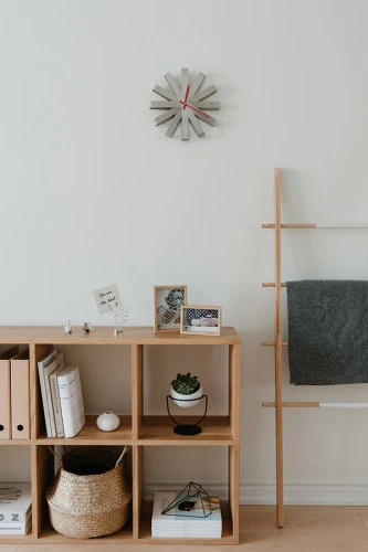 Часы настенные ribbon, D31 см, сталь