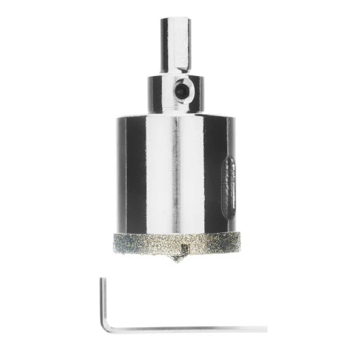 Сверло алмазное по керамограниту, 38 х 67 мм, трехгранный хвостовик Matrix