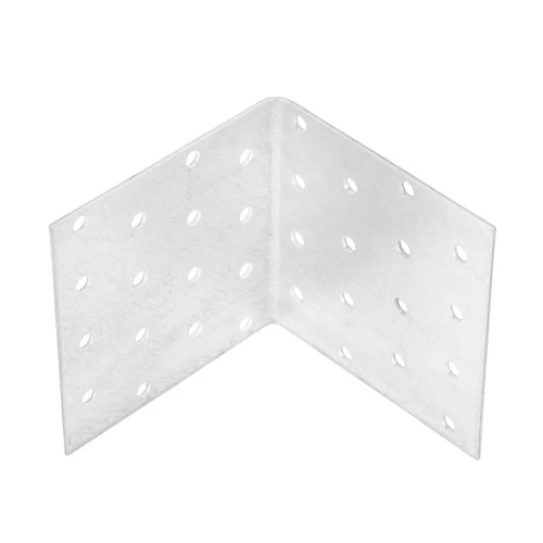 Крепежный уголок равносторонний 2 мм, KUR 80 х 80 х 80 мм Сибртех