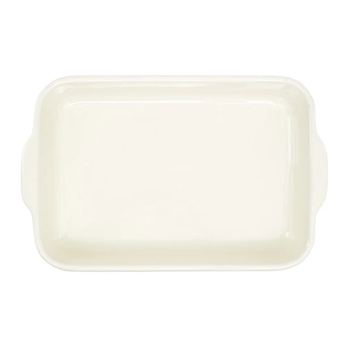 Блюдо для запекания birds of paradise, 30х19 см, кремовое