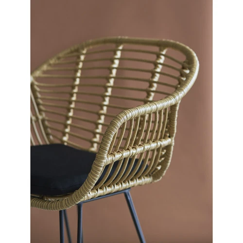 Стул полубарный vetle bent, ротанг