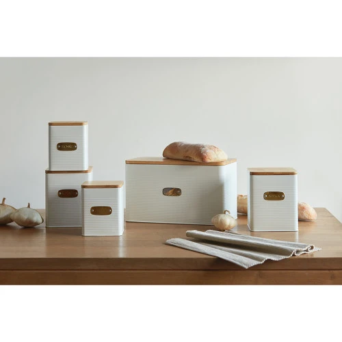 Банка для хранения соли irmel, 1,7 л, молочная