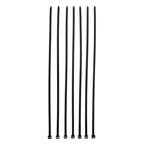 Хомуты, 300 x 4.8 мм, пластиковые, черные, 100 шт Сибртех