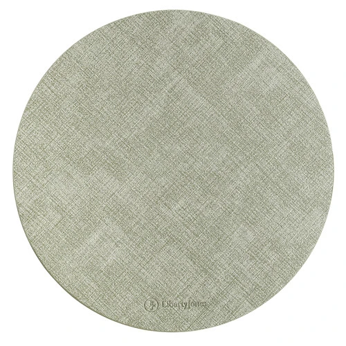 Набор из 2-х сервировочных салфеток leanera, D35 см, мятные