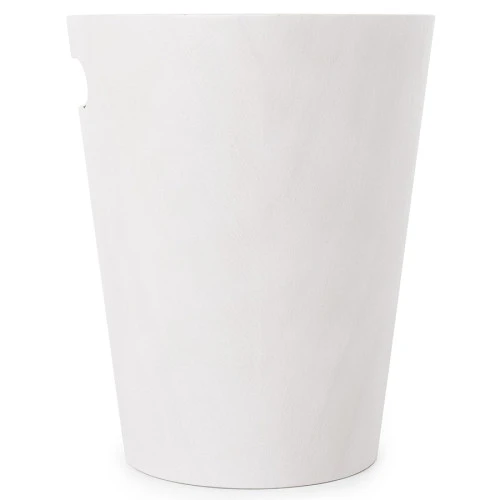 Корзина для мусора woodrow, 7,5 л, белая/дерево