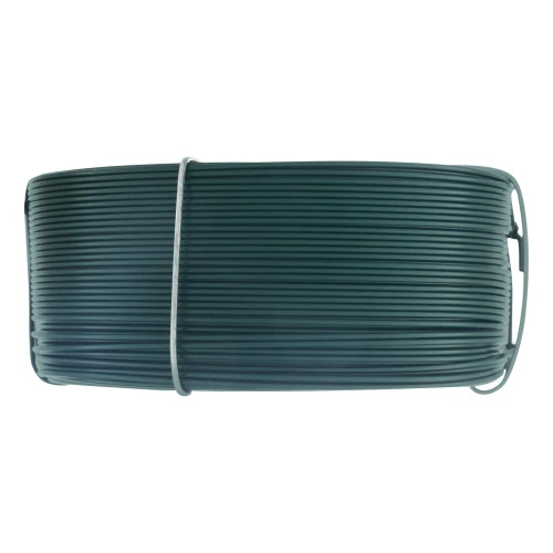 Проволока с ПВХ покрытием, зеленая 1.2 мм, длина 50 м Сибртех