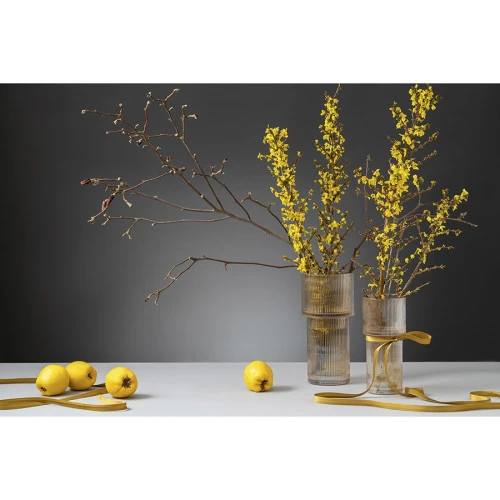 Ваза ivet, 25 см, бежевая