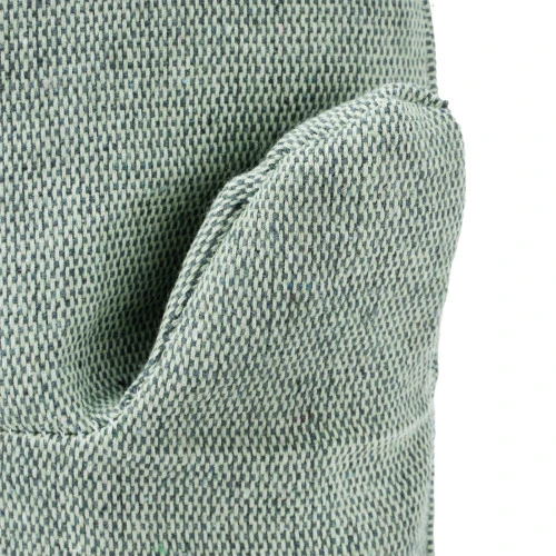 Рукавицы брезентовые огнеупорные, одинарный наладонник, 2 размер Сибртех