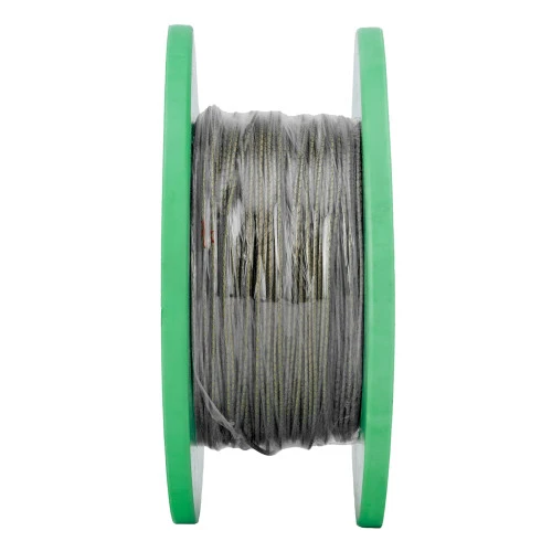 Трос металлополимерный прозрачный ПР-2.0, толщина 2.0 мм, катушка 200 метров Сибртех