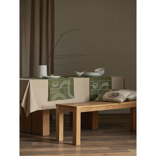 Дорожка на стол cave maze из коллекции ethnic, 45х150 см