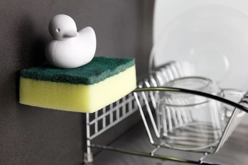 Держатель для губки duck, белый