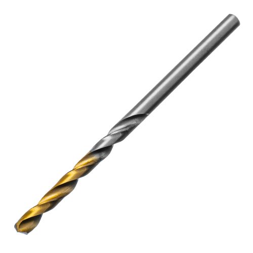 Сверло спиральное по металлу 3,5 x 70 мм, Р6М5, Golden Tip , 2шт. Denzel