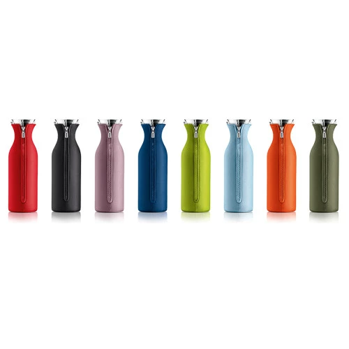 Графин fridge в неопреновом текстурном чехле, 1 л, холодная роза