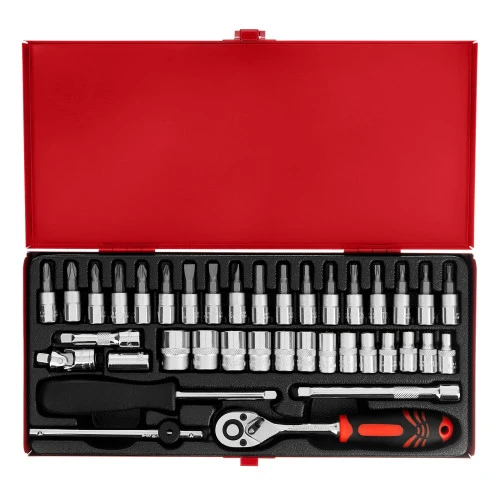 Набор инструментов, 1/4", 38 предметов Matrix