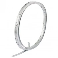 Лента перфорированная монтажная, 2 мм, LM 2см х 10 м, отвер. 4.5-5 мм, цинк Сибртех