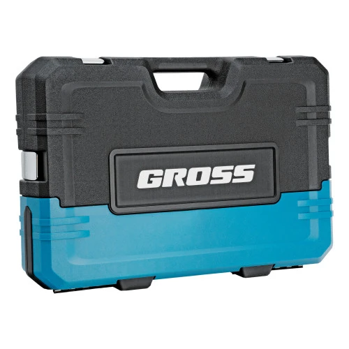 Набор инструментов, 1/4", 1/2", CrV, 120 зубьев, 115 предметов Gross