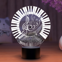 3D светильник  Светильник "Искусство"