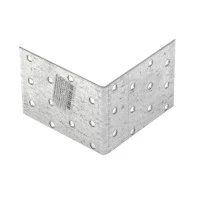 Крепежный уголок равносторонний 2 мм, KUR 80 х 80 х 60 мм Сибртех