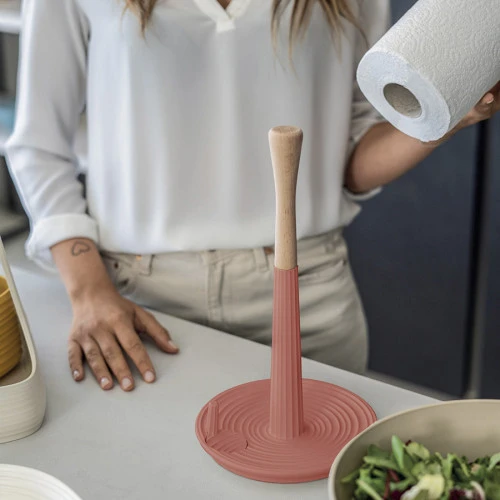 Держатель для бумажных полотенец tierra, 30,5 см, терракотовый