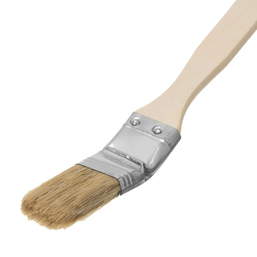 Кисть радиаторная 1", натуральная щетина, деревянная ручка MTX