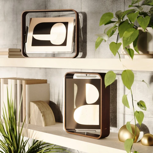 Фоторамка двухсторонняя bellwood, 26х31 см, орех