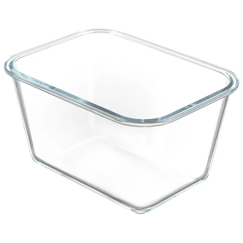 Контейнер для запекания и хранения прямоугольный eco store с крышкой из бамбука, 2,5 л