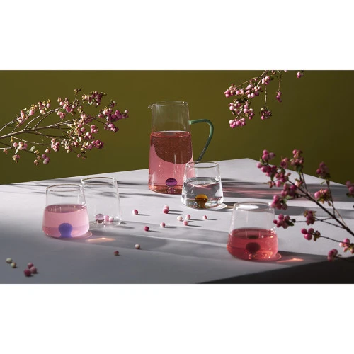 Кувшин orb, 1,25 л, зеленый/фиолетовый