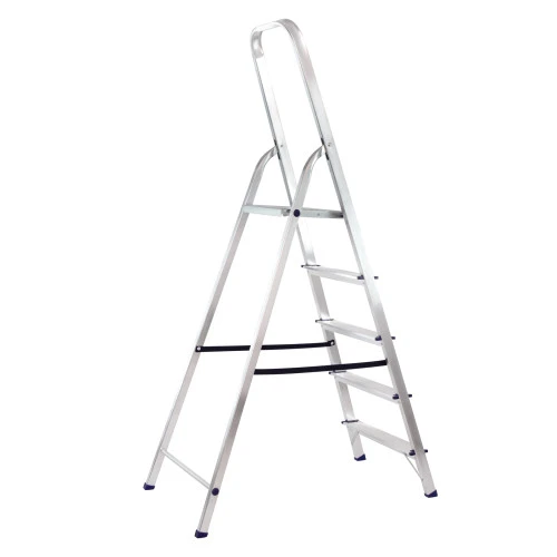 Стремянка, 5 ступеней, алюминиевая, Сибртех