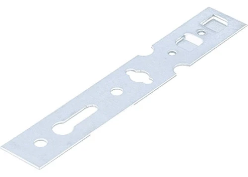 Пластина анкерная АО для оконного Профиля KBE, VEKA, 150 мм (58 c) цинк Сибртех