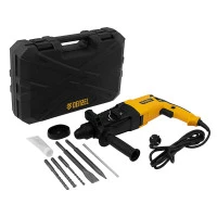 Перфоратор электрический RHH-800-26, SDS-plus, 800 Вт, 3 Дж, 3 плюс 1 реж. Denzel